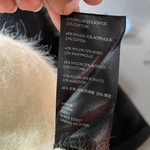 Urban Outfitters Black and Cream Maxi Skirt - Picture 6 of 7